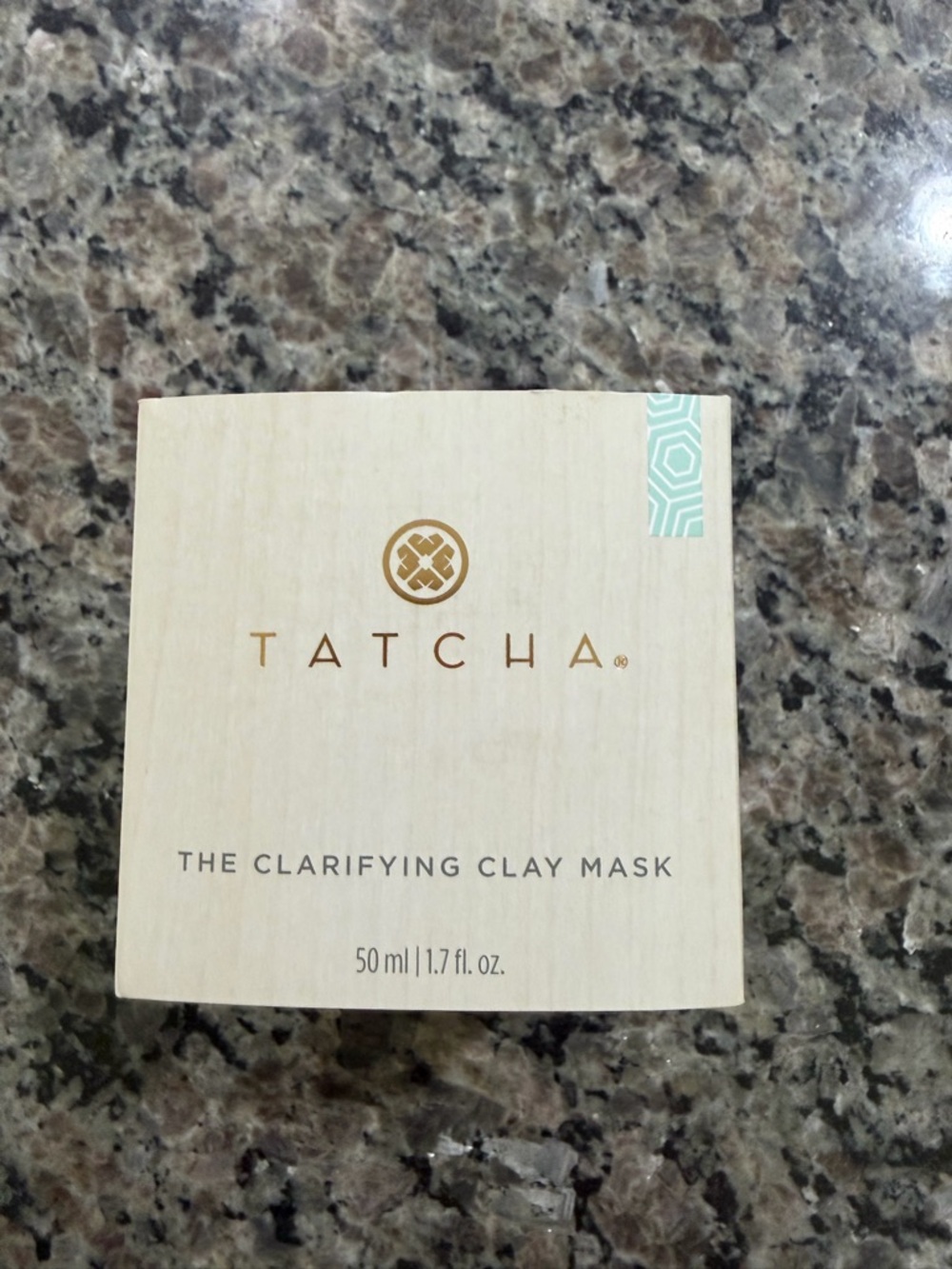 Tatcha Clarifying Clay Mask - Cream & Gold Accents